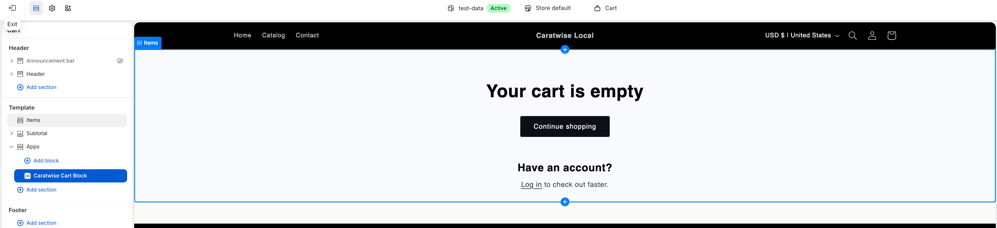 Cart Block