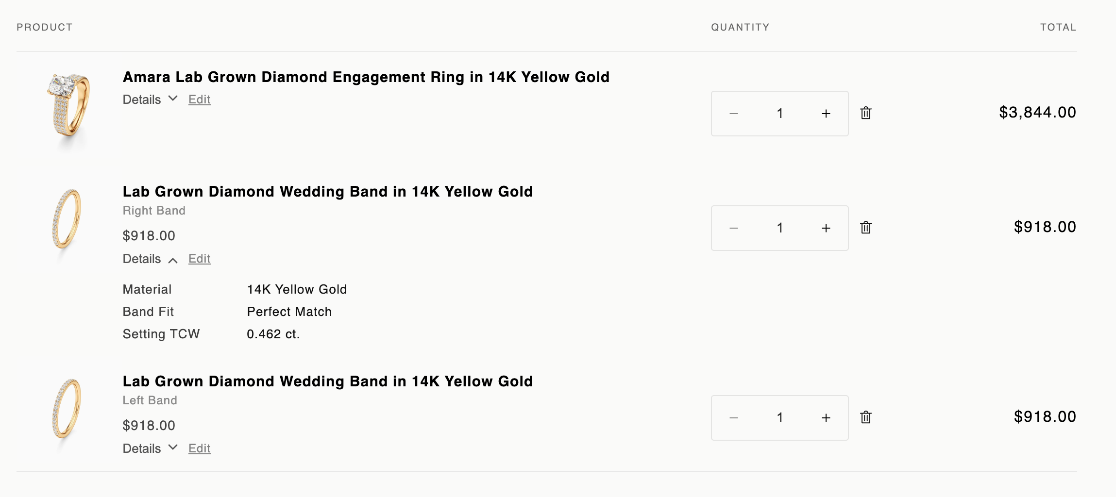 Cart Page